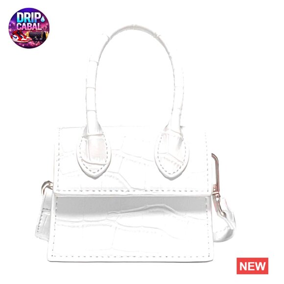 Mini Crossbody Bag Top Handle Clutch Sequin Purse Tote Handbag Adjustable Strap